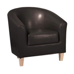 Claridon 1 Seater Sofa PU - Brown