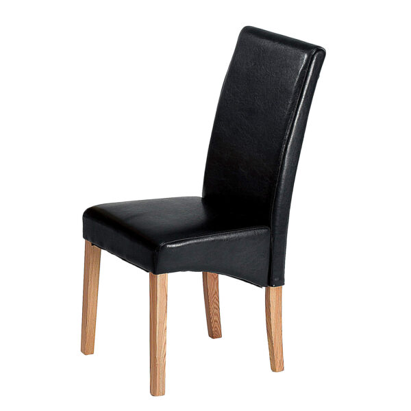 Cyprus Chair Solid Ashwood - Black