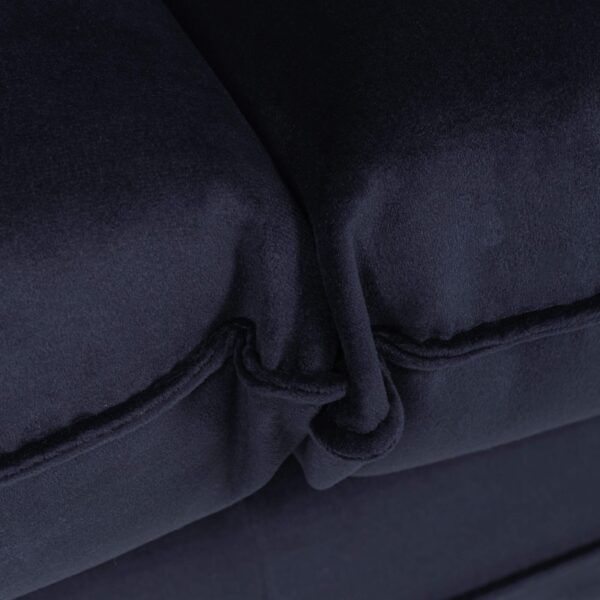 Elford Fabric Sofa 2S Navy - Image 4