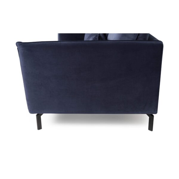 Elford Fabric Sofa 2S Navy - Image 2
