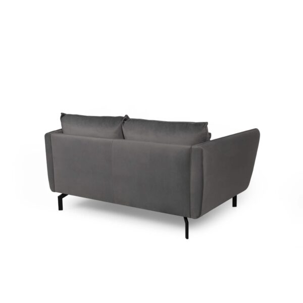 Elford Fabric Sofa 2S Grey - Image 2