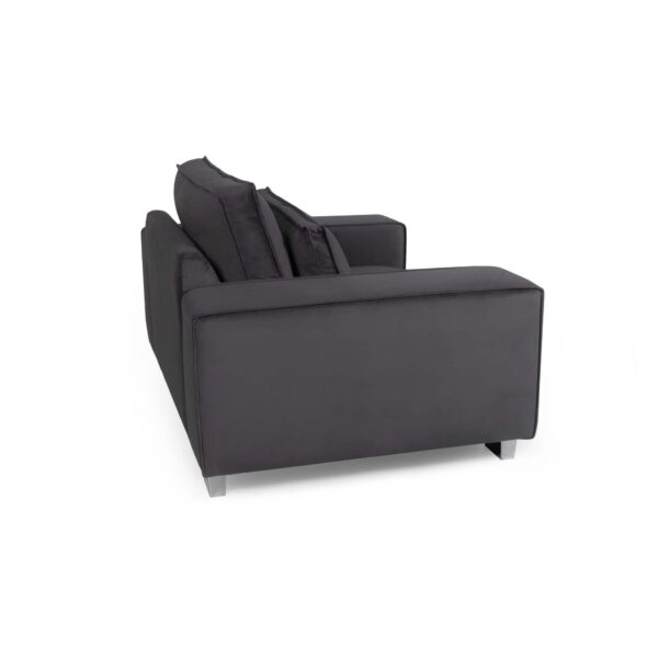 Harleston Fabric Sofa 1S Steel - Image 2