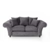 Huntley Fabric Sofa 2S Grey - Image 2