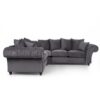 Huntley Fabric Corner Sofa Grey - Image 2
