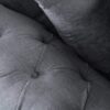 Huntley Fabric Sofa 2S Grey - Image 4