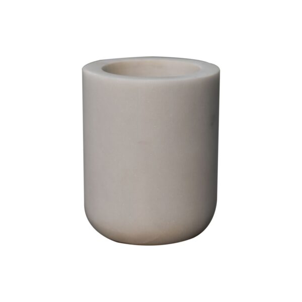 White Marble Bathroom Set of 5 - Image 4