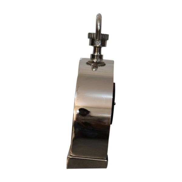 Black and Chrome Table Clock - Image 4