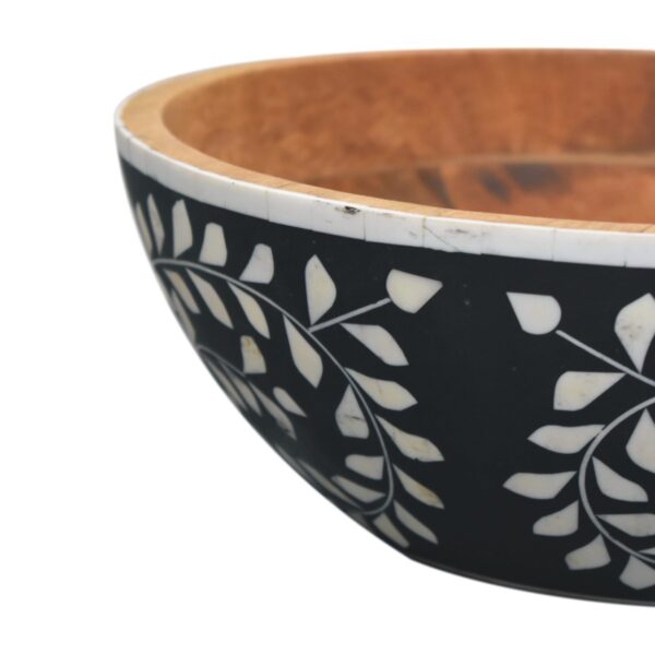 Floral Resin Inlay Bowl Set - Image 4