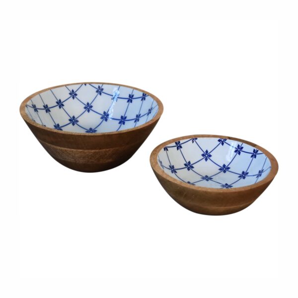 Blue and White Bowl Set of 2 - Image 2
