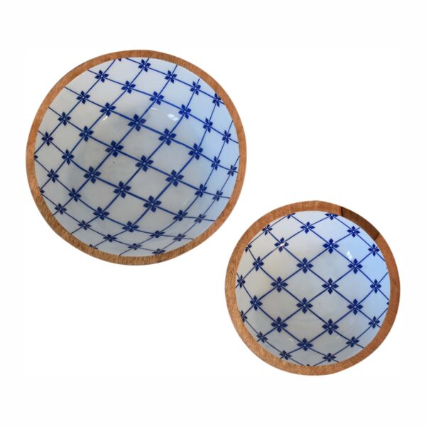 Blue and White Bowl Set of 2 - Image 3