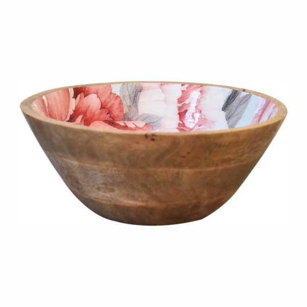 Pink Floral Bowl Set of 2 - Image 4