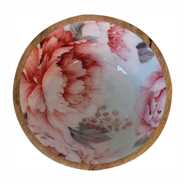Pink Floral Bowl Set of 2 - Image 6