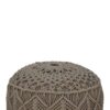 Crotchet Grey Footstool - Image 3