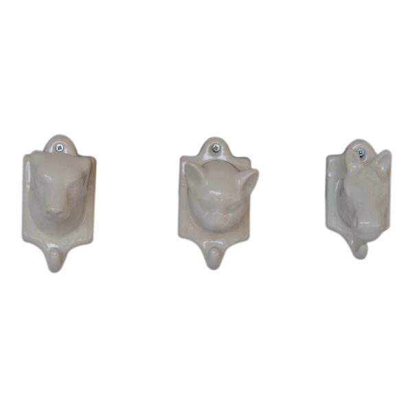 Assorted Animal Wall Hooks Set of 3 - Image 2