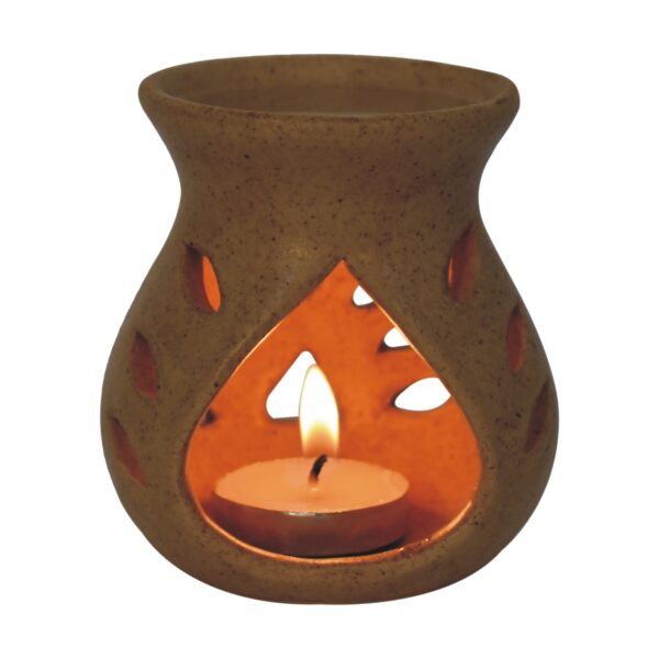 Beige Cutout Oil Burner (Summer) - Image 2