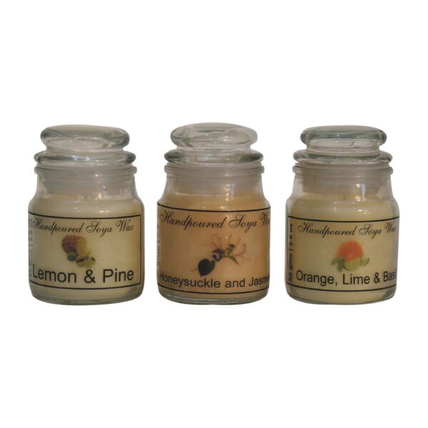 Hourglass Candle Set of 3 (Fruit - Image 2