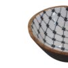 2x Lacquered Flower Bowl Set - Image 3