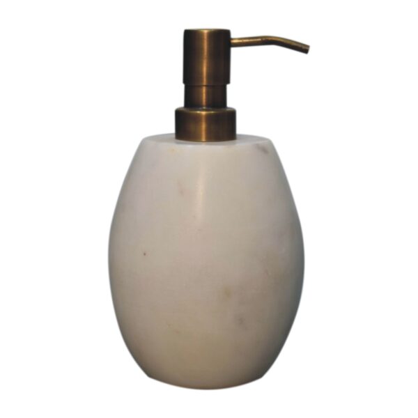 White Marble Soap Dispenser of 2 - Image 6