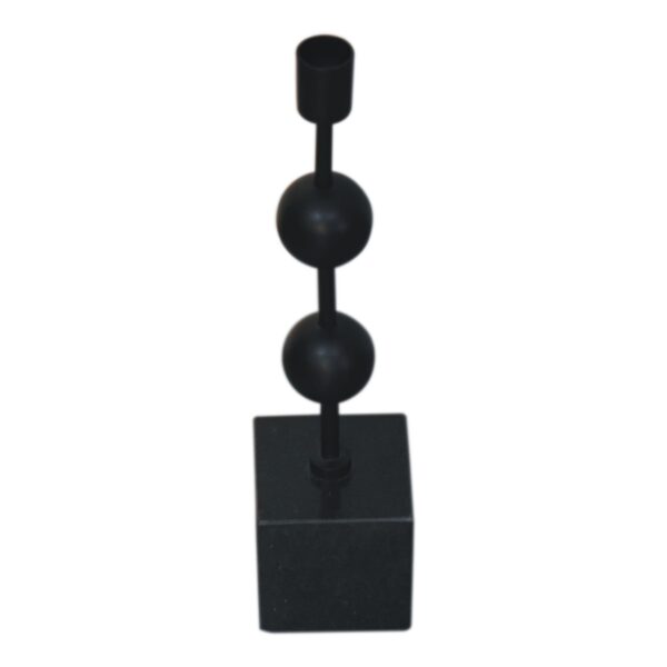 Granite Bubble Candle Holder - Image 2