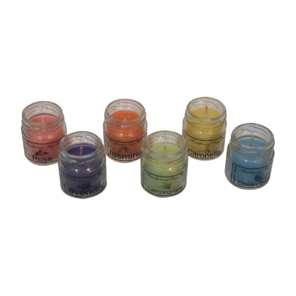 Mini Candle Set of 6 (Summer) - Image 3