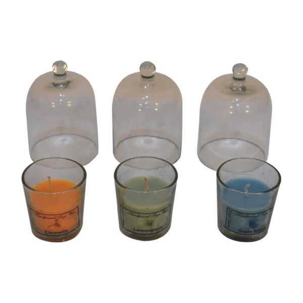 Round Candle Set of 3 (Summer) - Image 2
