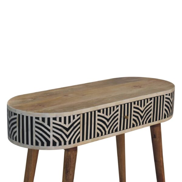 Edessa Bone Inlay Console Table - Image 7