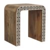 Edessa Bone Inlay End Table - Image 2