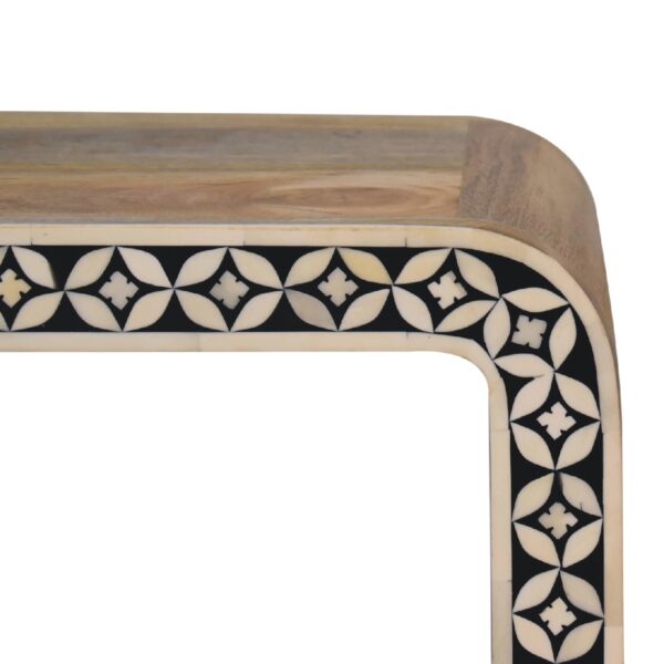 Edessa Bone Inlay End Table - Image 4