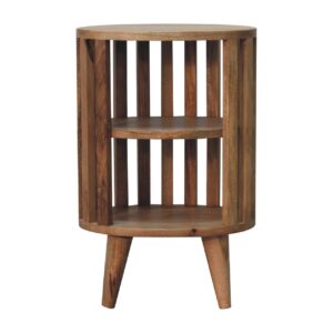 Ariella Double Shelf Oak-ish Bedside
