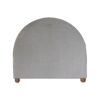 Cream Boucle Double Bed - Image 9