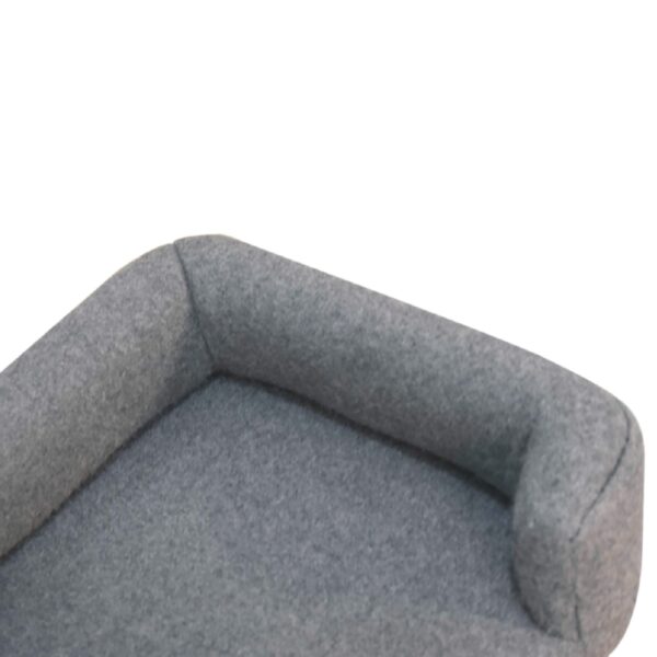 Mini Battleship Tweed Pet Sofa Bed - Image 6
