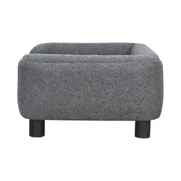 Mini Battleship Tweed Pet Sofa Bed - Image 8