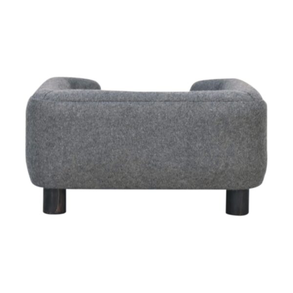 Mini Battleship Tweed Pet Sofa Bed - Image 9
