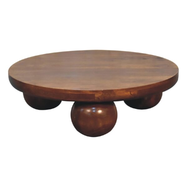 Chestnut Central Ball Table - Image 2