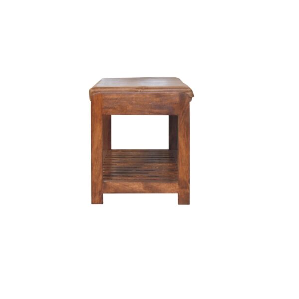 Buffalo Slatted Hallway Bench - Image 8