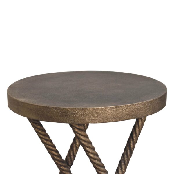 Metallic Rope Side Table - Image 5