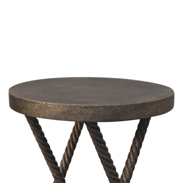 Metallic Rope Side Table - Image 6