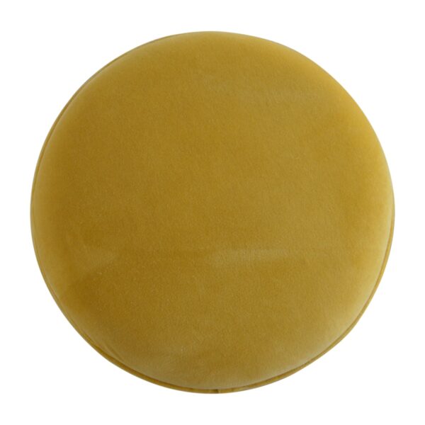 Mustard Velvet Nordic Footstool - Image 9
