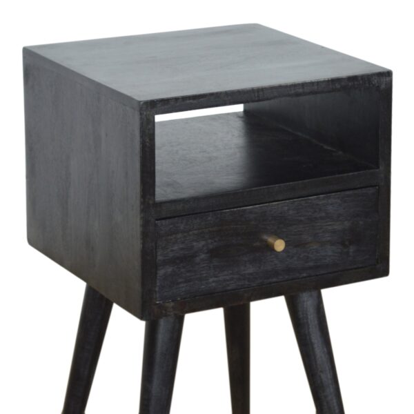 Mini Ash Black Bedside - Image 3