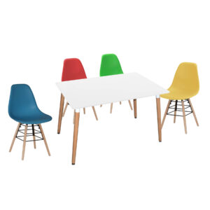 Lilly Rectangle Table - White