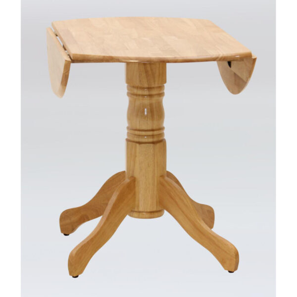 Madison Drop Leaf Dining Set with 2 Chairs Natural - Image 2