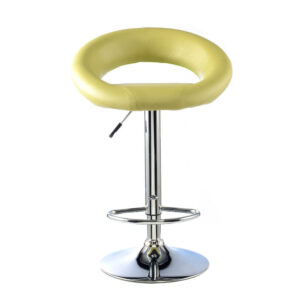 Murry Bar Stool PU Chrome (2s) - Lime