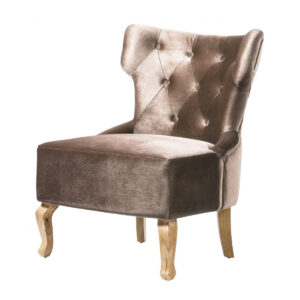 Norton Velvet Chair  (2s) - Beige