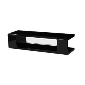 Parker High Gloss TV Cabinet - Black