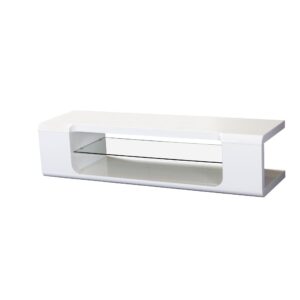 Parker High Gloss TV Cabinet - White