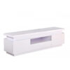 Polaris LED High Gloss TV Cabinet White - Image 2
