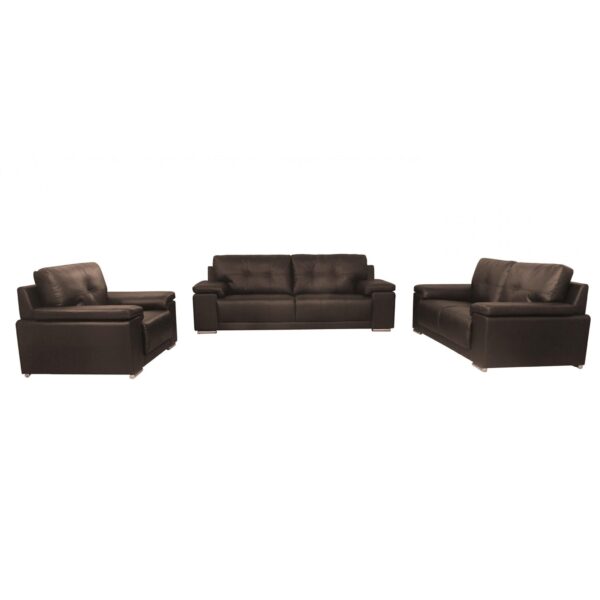 Ranee Bonded Leather & PU 2 Seater - Brown