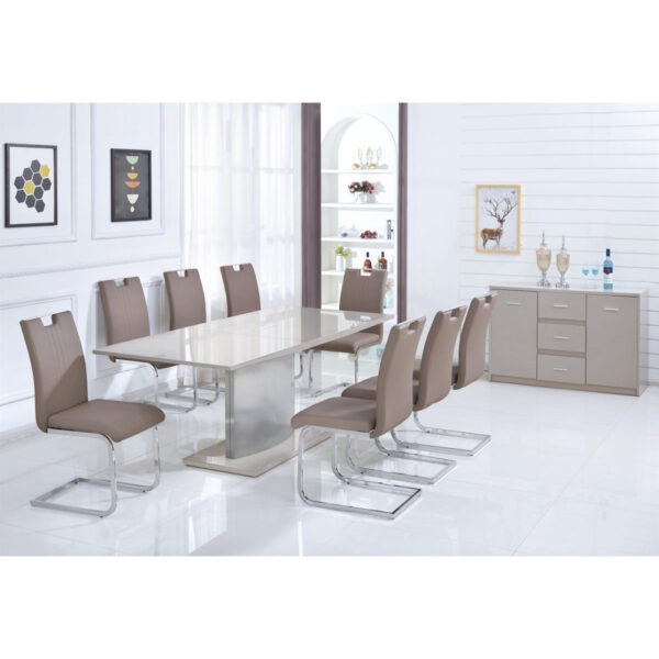 Rembrock High Gloss Sideboard Champagne - Image 2
