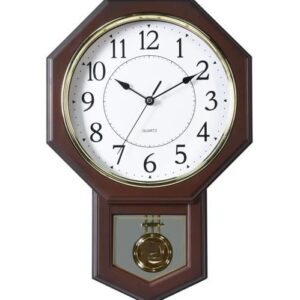 PW302 AMPLUS HEXAGON PENDULUM WALL CLOCK