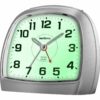Acctim Sensa Light Three sweep Alarm Clock - Silver - 14697